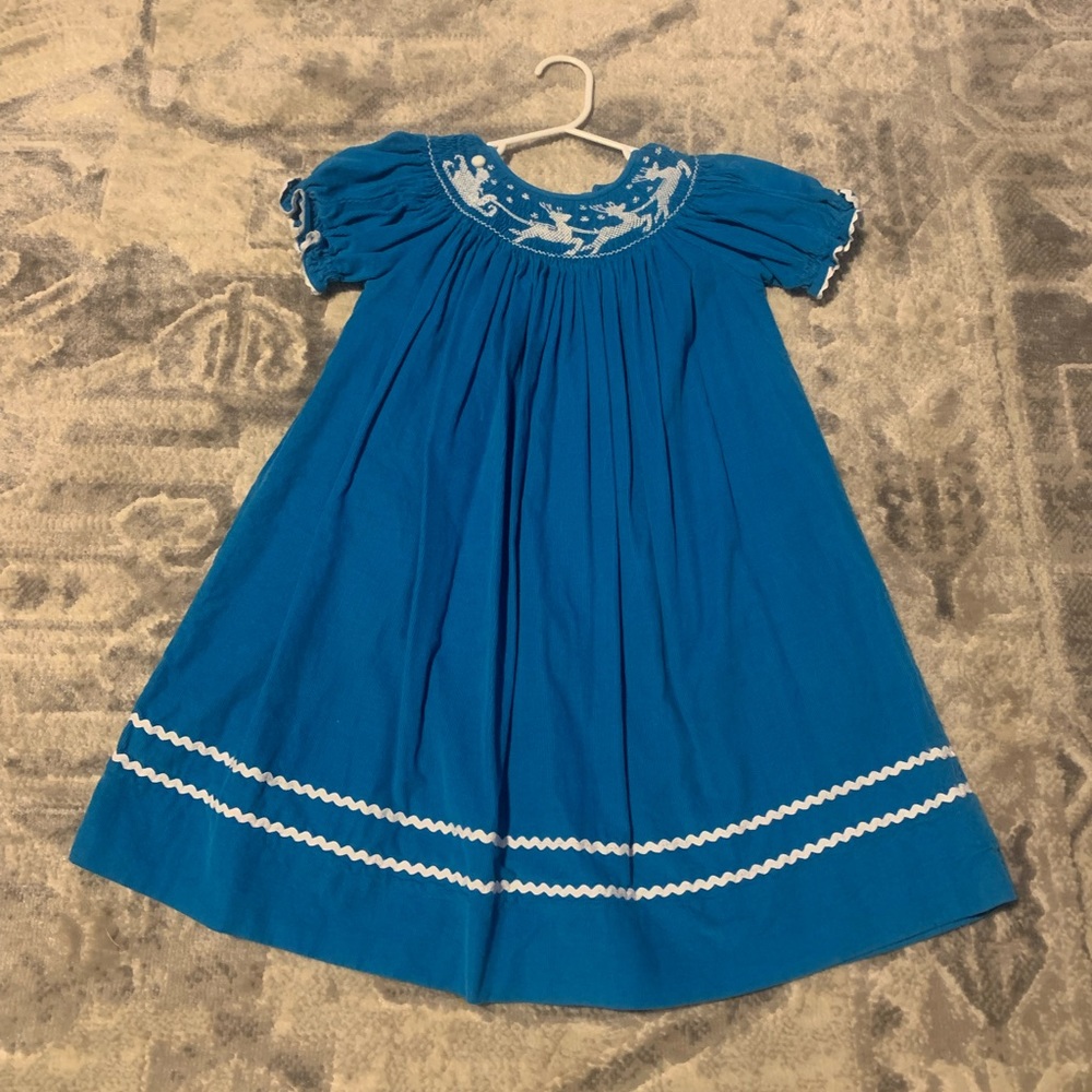 Smocked Christmas Dress